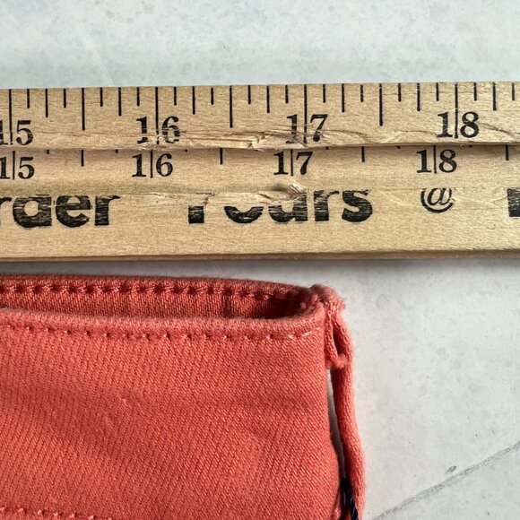 Not Your Daughters Jeans Women's 34x26* Billie Mini Boot Cut Orange Denim Tag 10 - Picture 16 of 16